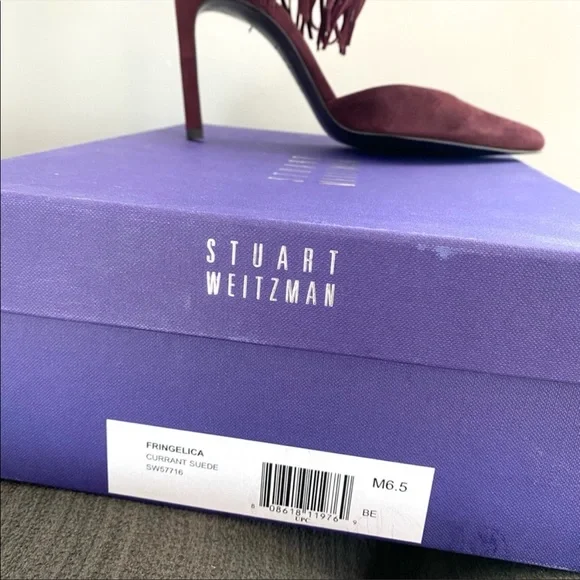 Brand New STUART WEITZMAN FRINGELICA HIGH HEEL PUMP - Picture 7 of 7